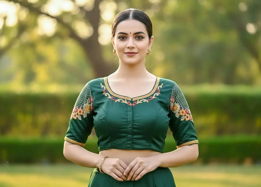 Embroidery Blouse - SOL BY SMITHA