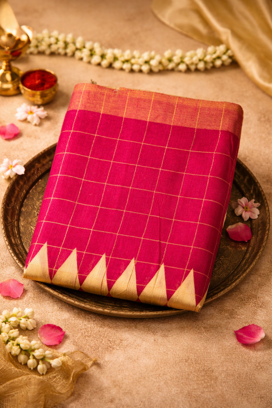 Matka silk saree
