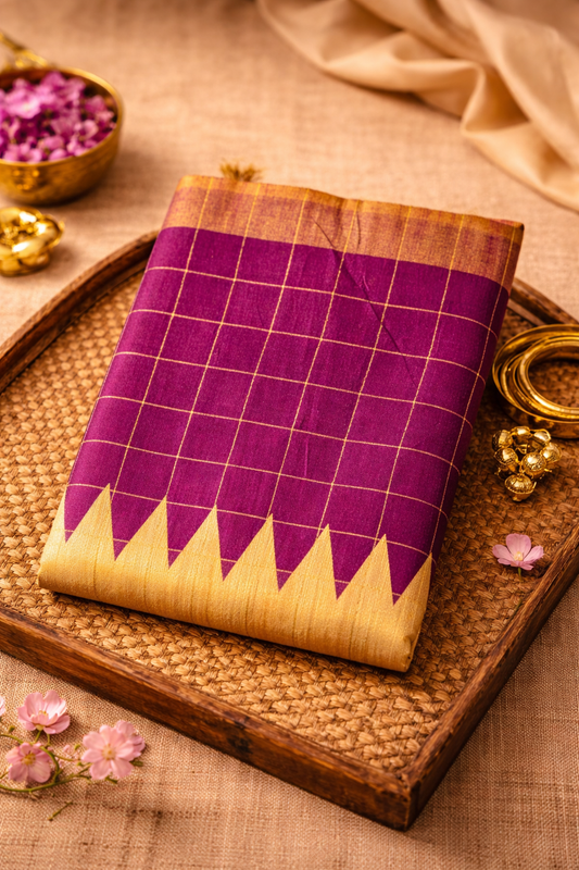 Matka silk saree