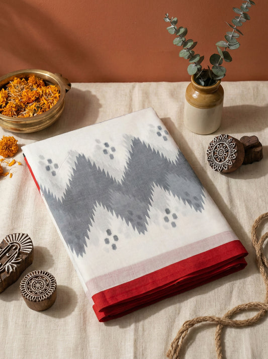 Jaipur cotton multi color hand printed saree