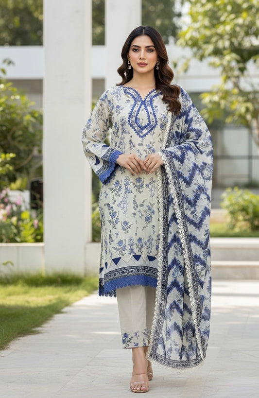 Pakistani Suit Set 3 pc