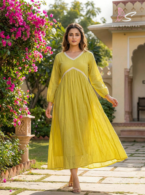 Ankle Length Top - SOL BY SMITHA
