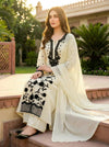 Black & White Georgette Party Wear Salwar Suit for Women | Elegant 3 Piece Set - SOL BY SMITHA
