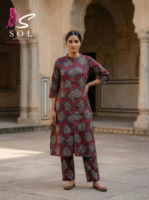Cotton Coord Set - SOL BY SMITHA