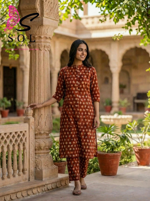 Cotton Coord Set - SOL BY SMITHA