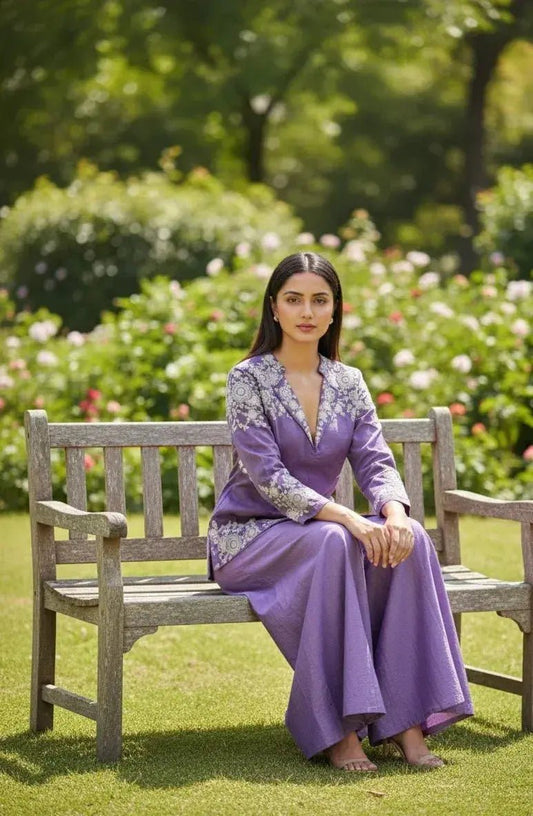 Embroidery Coord Set - SOL BY SMITHA