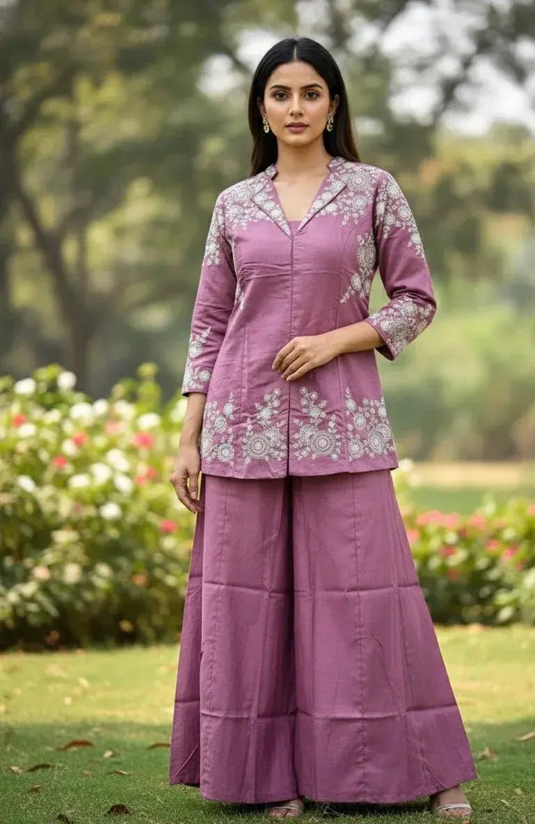 Embroidery Coord Set - SOL BY SMITHA
