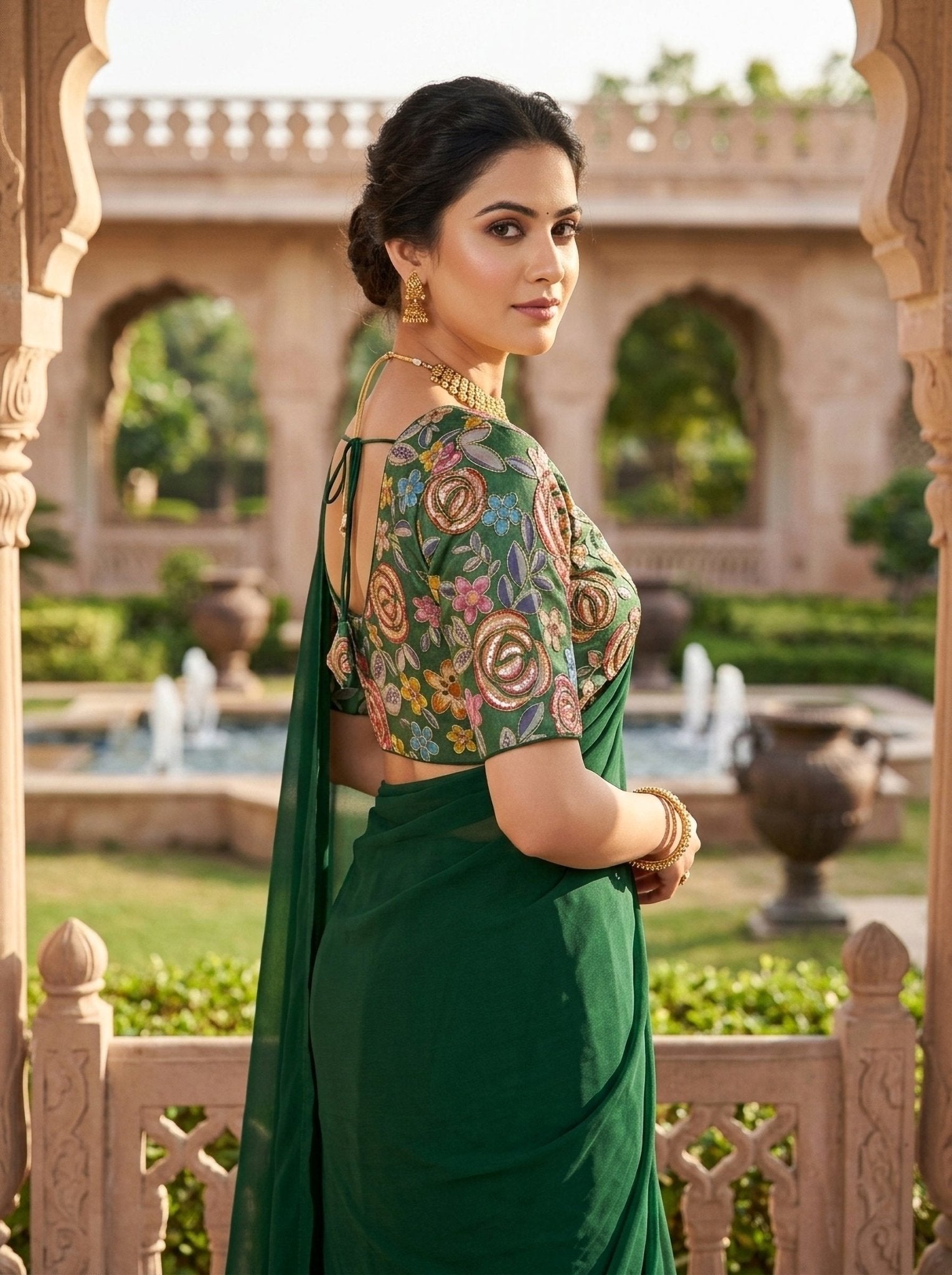 Fancy Blouse - SOL BY SMITHA