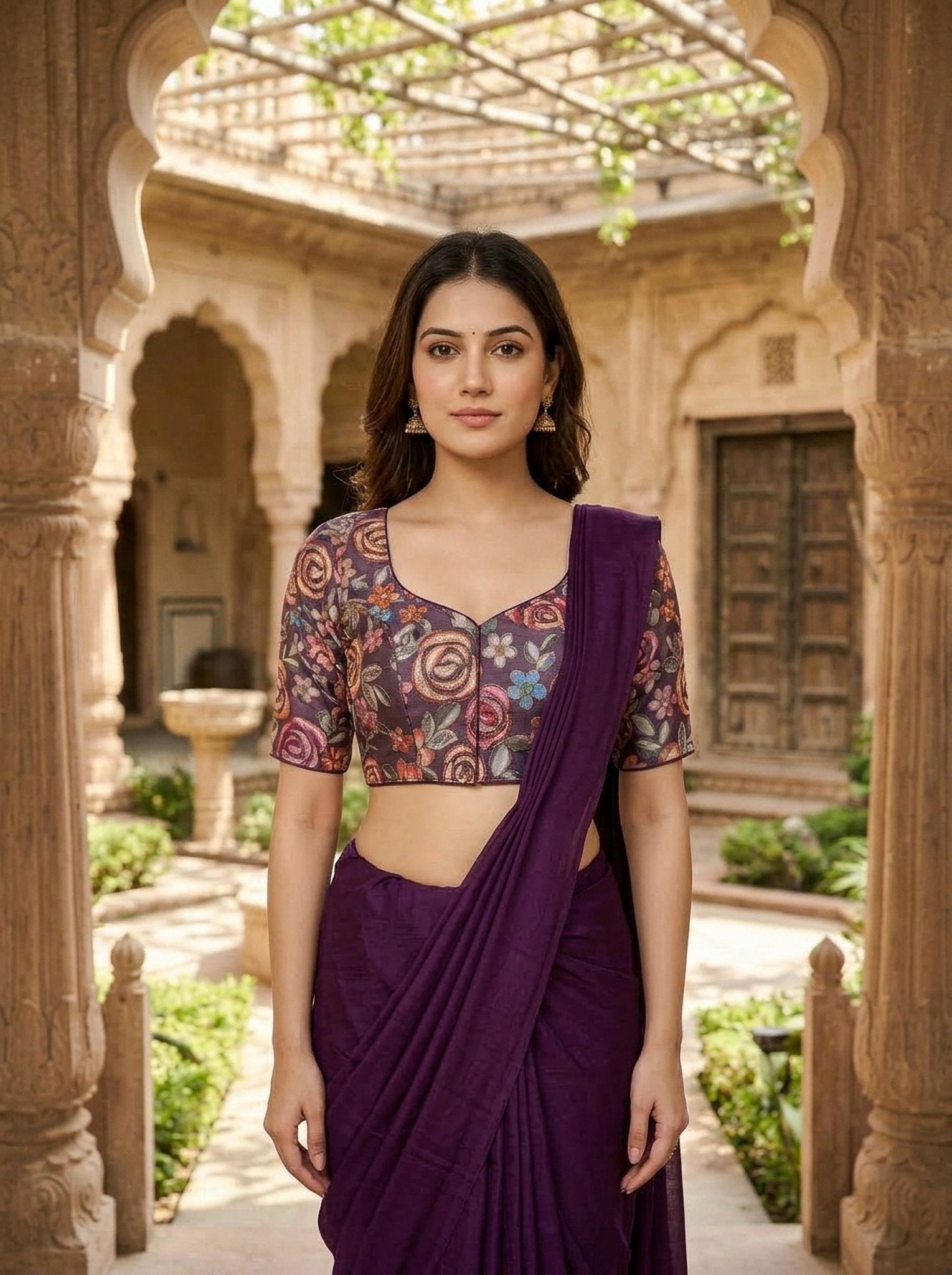 Fancy Blouse - SOL BY SMITHA
