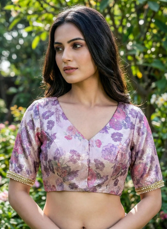 Floral Print Blouse - SOL BY SMITHA