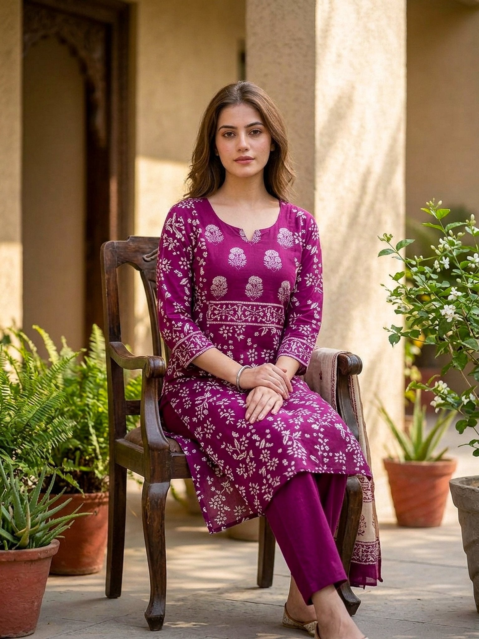 Floral Printed 2 PC Set - SOL BY SMITHA