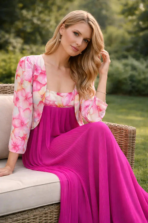Gown with coat - SOL BY SMITHA