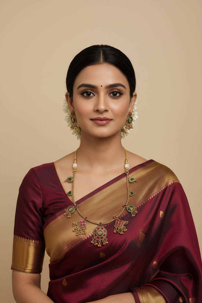 Round Lakshmi Diamond Multi pendant by SOL by Smitha featuring sparkling diamonds and intricate design.