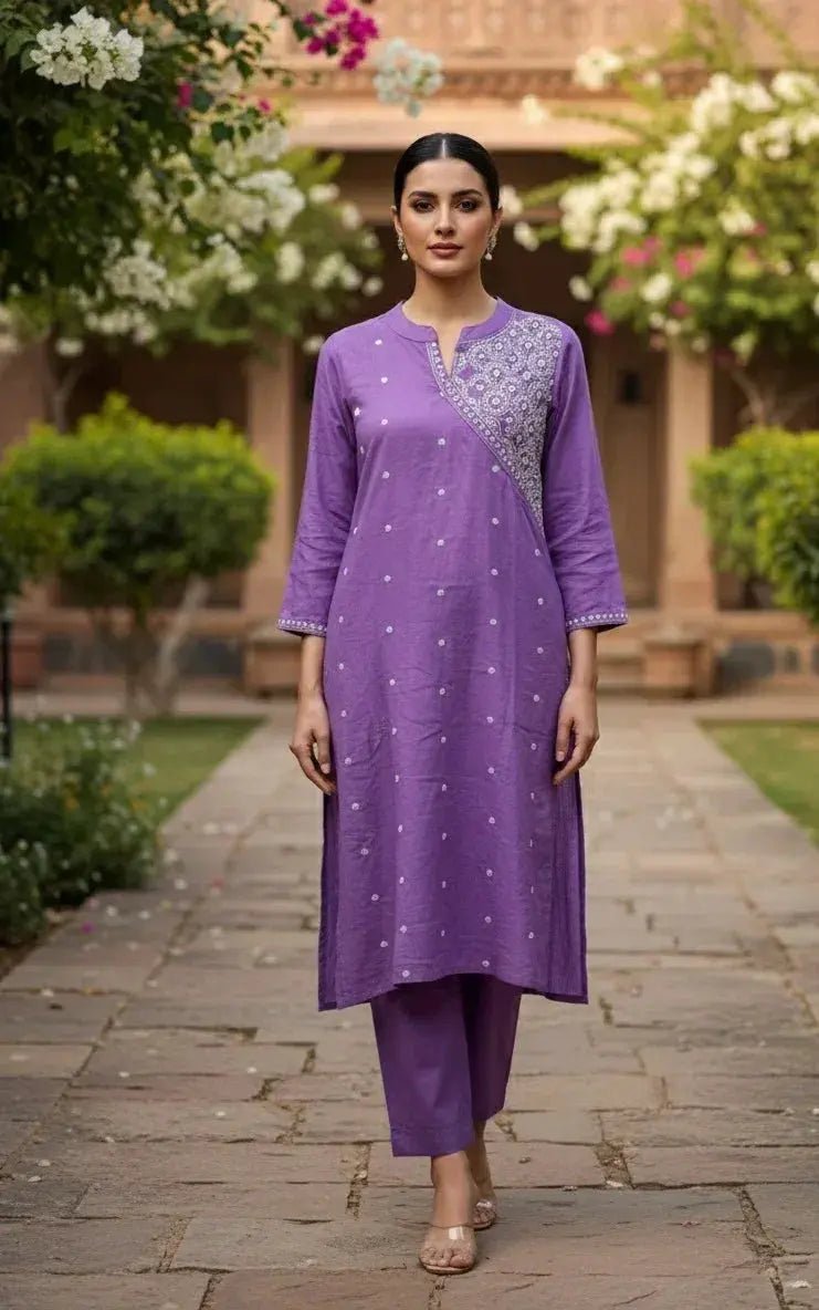 Lavender Coord Set - SOL BY SMITHA
