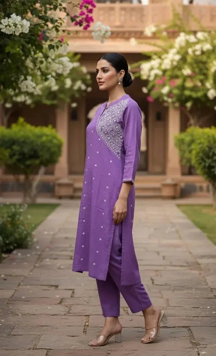 Lavender Coord Set - SOL BY SMITHA