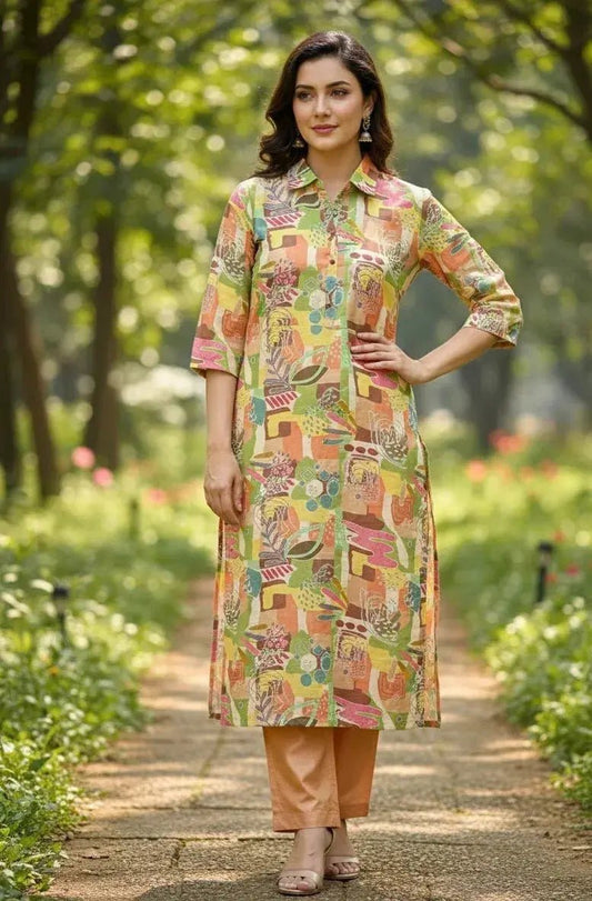 Multi Color Coord Set - SOL BY SMITHA
