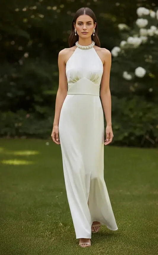 Off - White Party Dress - SOL BY SMITHA