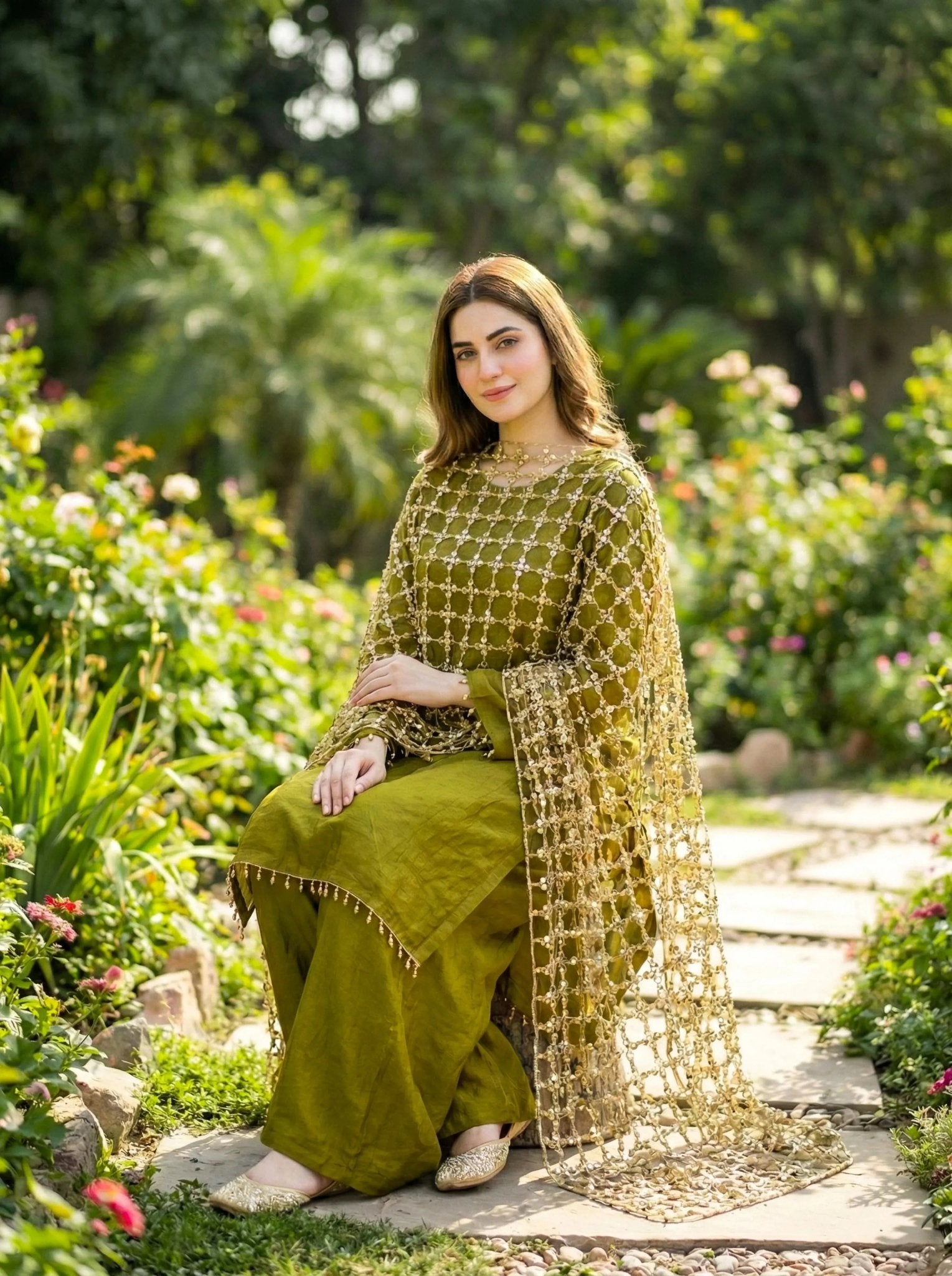 Party Wear Fancy Salwar Suit Set for Women | Festive Designer 3 Piece - SOL BY SMITHA