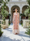 Peach Gown Saree with Jacket - SOL BY SMITHA