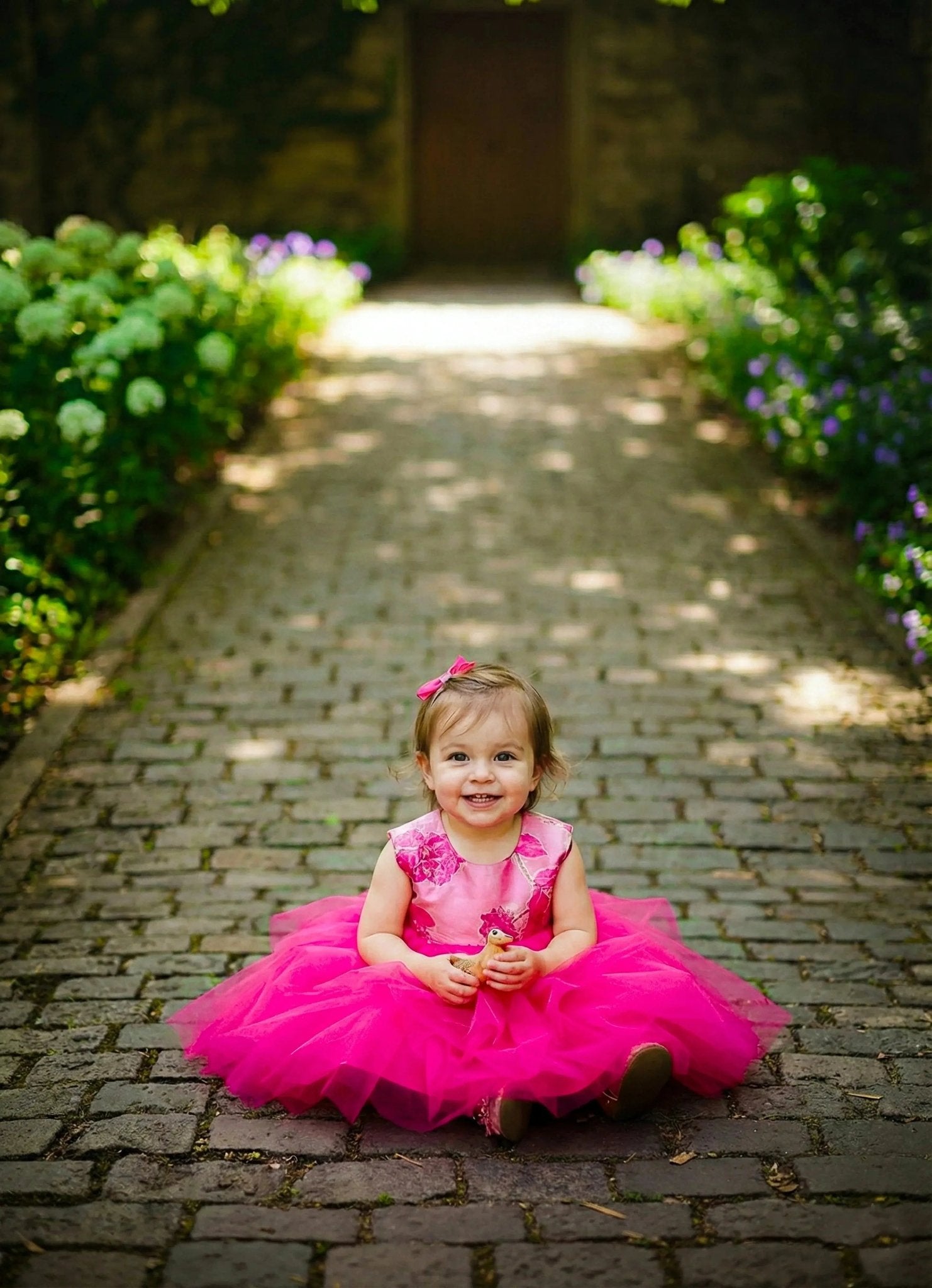 Pink color party frock - SOL BY SMITHA