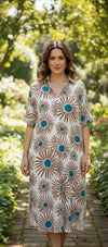 Shirt Dress with Pockets - SOL BY SMITHA