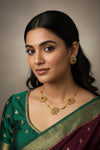 Red and multi-colored thin chain with 20 circular links, from SOL by Smitha, displayed on a neutral background.