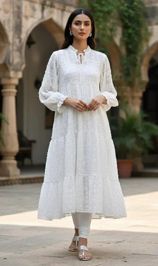 White Long Top - SOL BY SMITHA