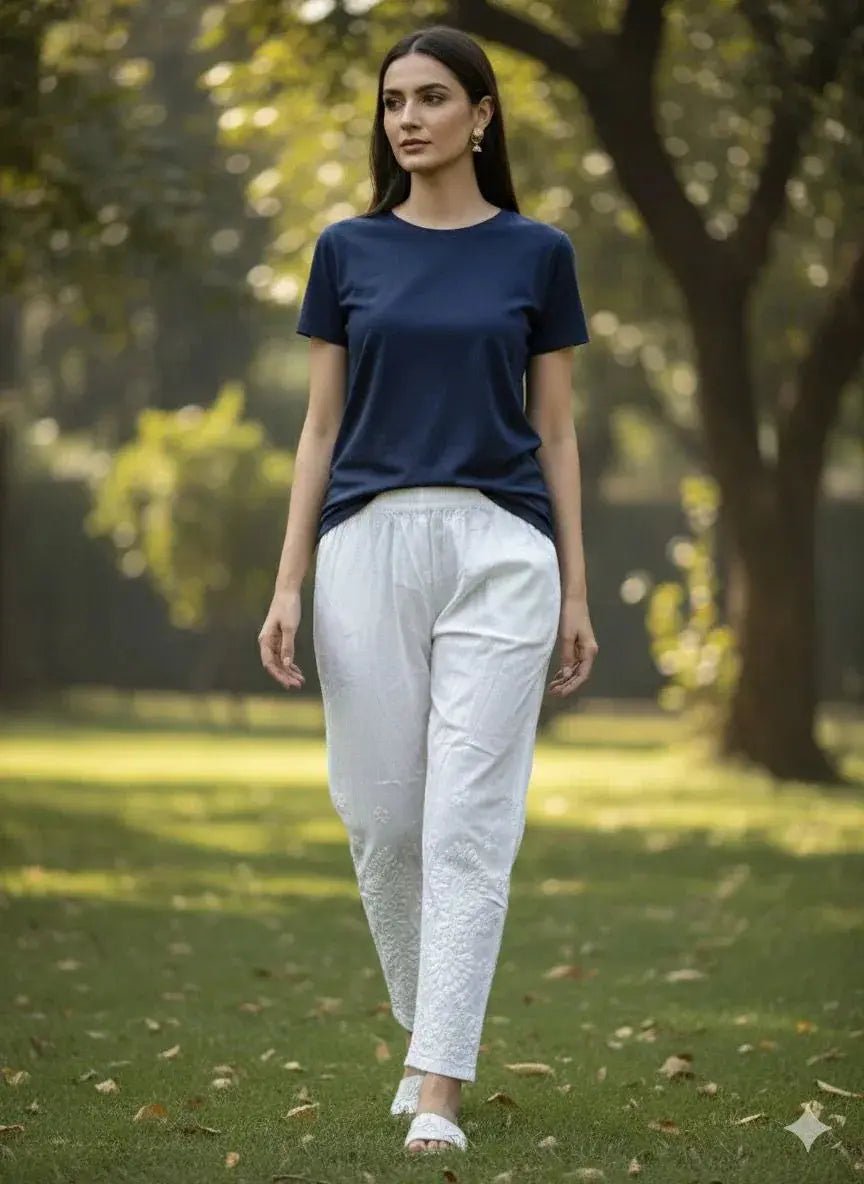 White Trouser - SOL BY SMITHA