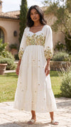 Women’s cotton embroidered kurta from SOL BY SMITHA featuring elegant floral embroidery and a comfortable, stylish design.