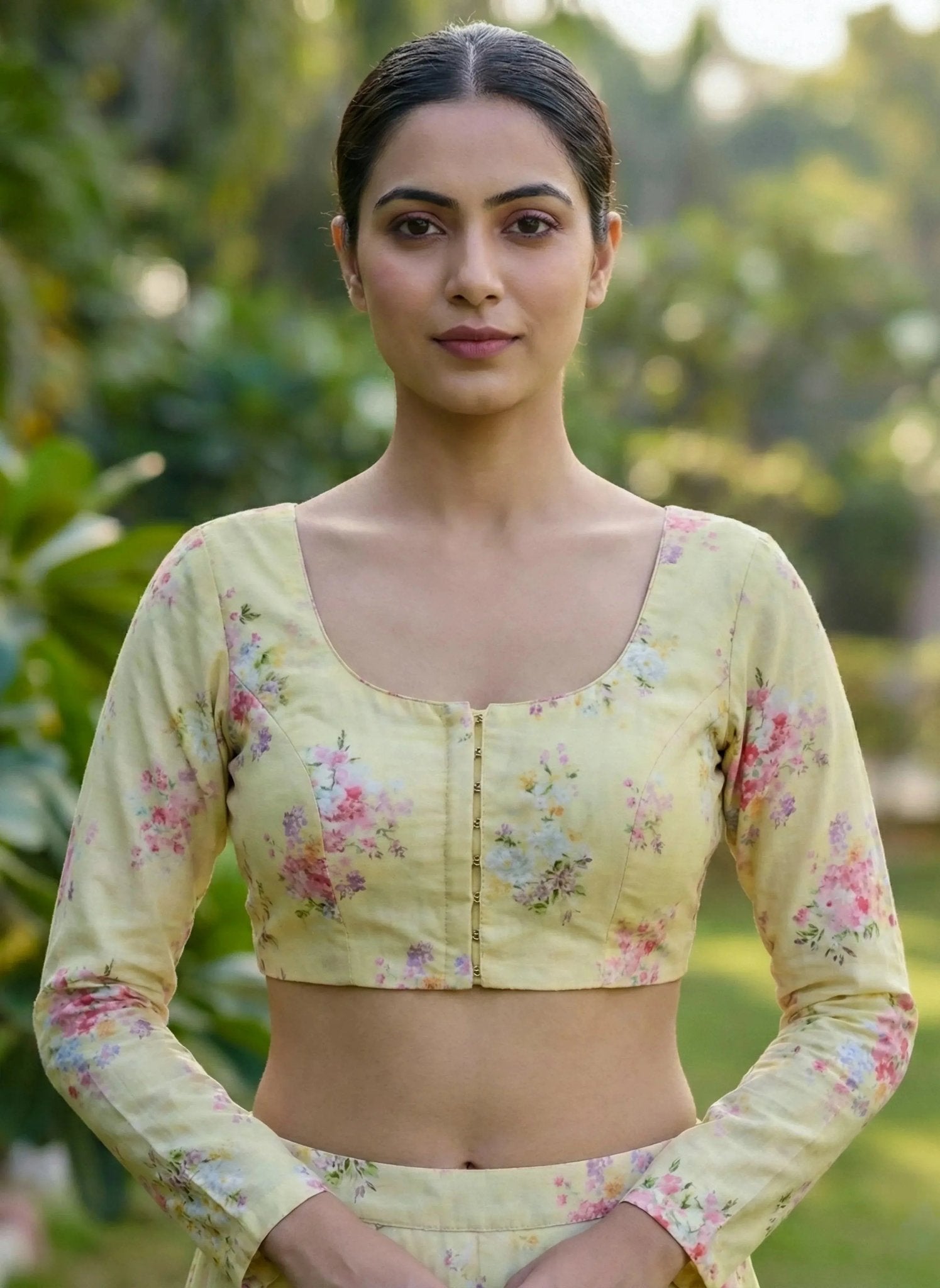 Yellow Blouse - SOL BY SMITHA